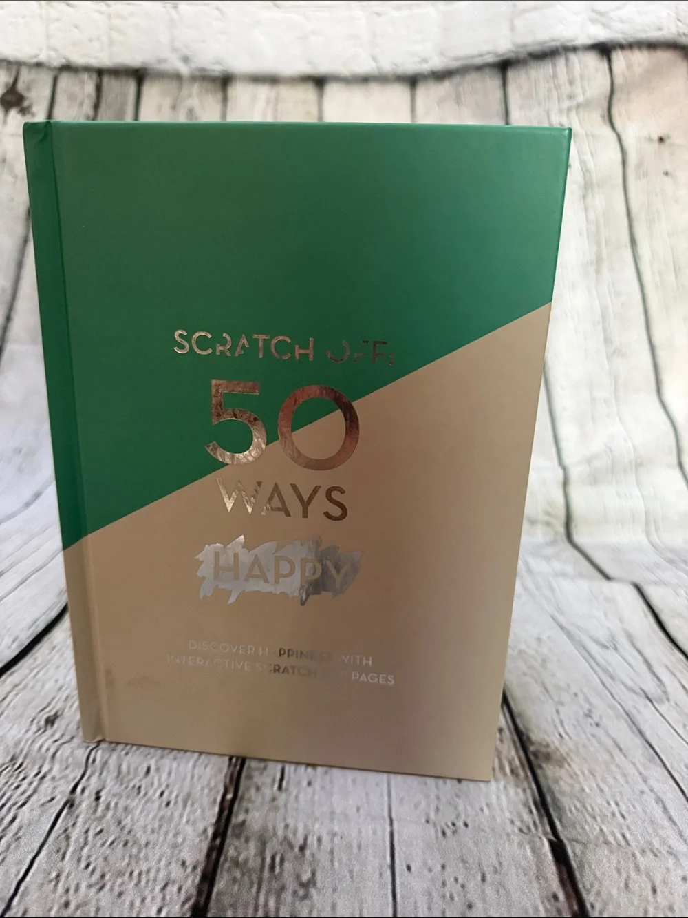 ☀️NEW Scratch Off 50 Ways to Be Happy Interactive Activity BooK